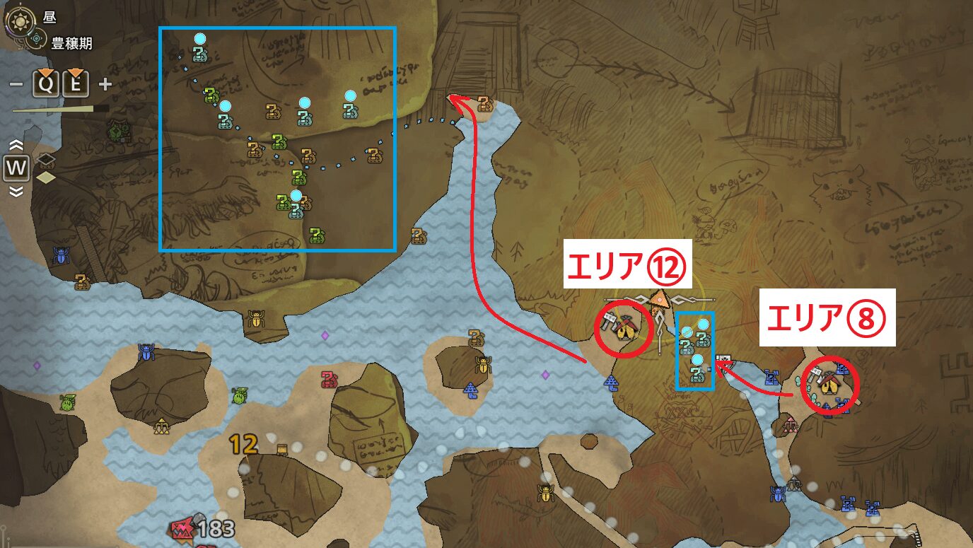 モンハンワイルズ：モンスターチリを効率的に集める方法