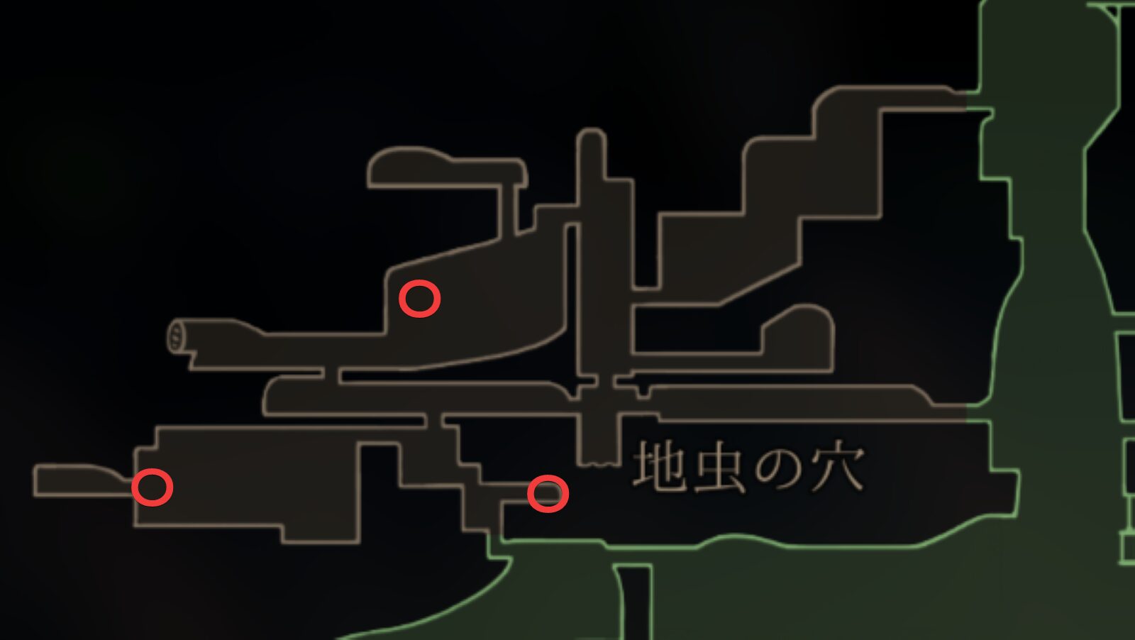 プラスミウムのつぼみの場所