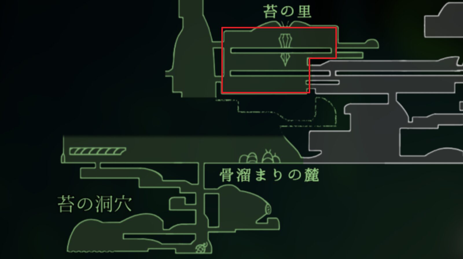 呪われた巡礼者が出現する場所